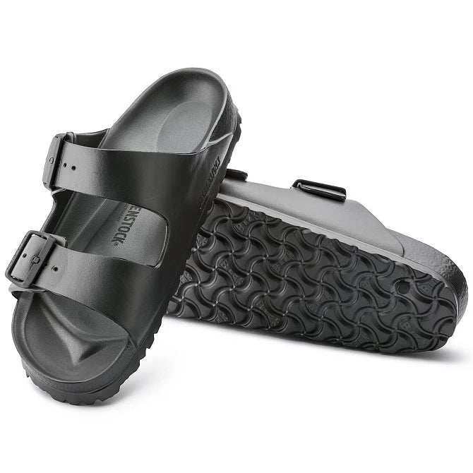 BIRKENSTOCKS Arizona Essentials EVA - Metallic Anthracite
