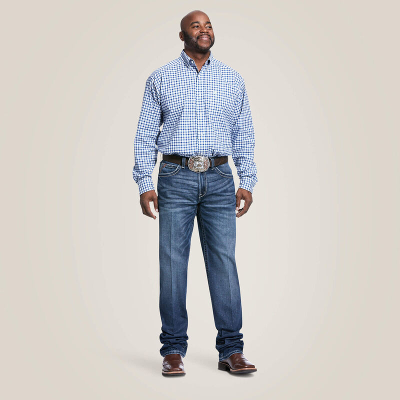 ARIAT Men's M2 Relaxed Stretch Adkins Boot Cut Jean (Summit)