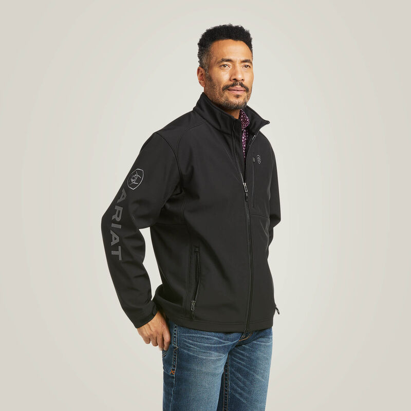 ARIAT MENS LOGO 2.0 PATRIOT SOFTSHELL JACKET