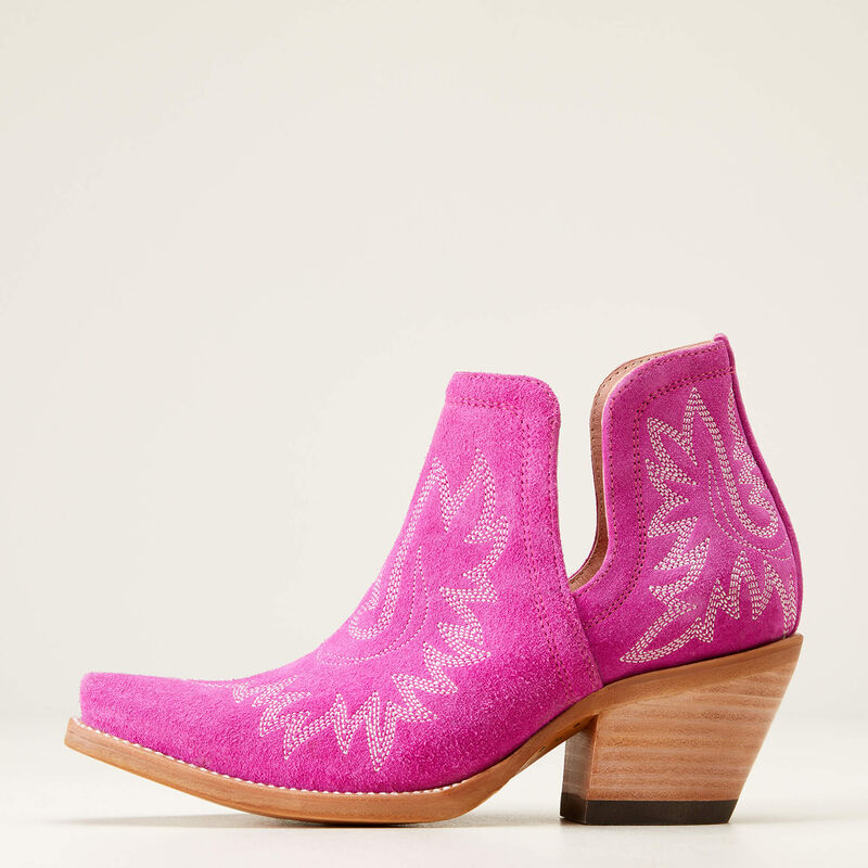 ARIAT WOMENS DIXON HAUTE PINK SUEDE
