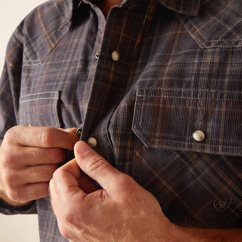 Ariat Mens Henderson Retro Fit Shirt Pure Cashmere