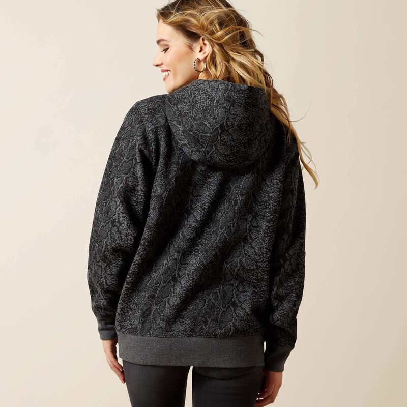 ARIAT WOMENS Snake Sheen Hoodie