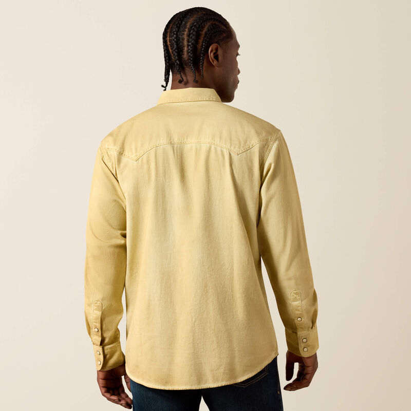 ARIAT MENS Retro Hartigan Fitted Snap Shirt
