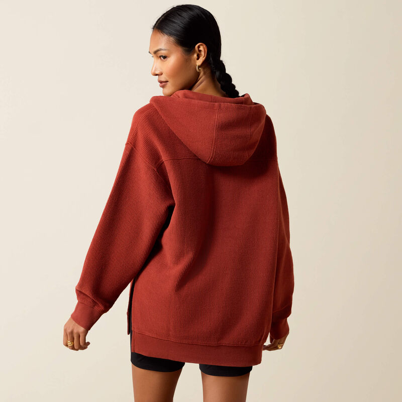 ARIAT Valencia Hoodie - BURNT HENNA