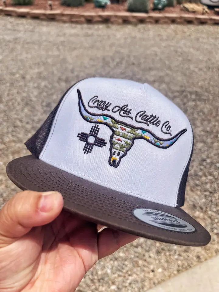 CRAZY ASS CATTLE CO STEER (WHITE)