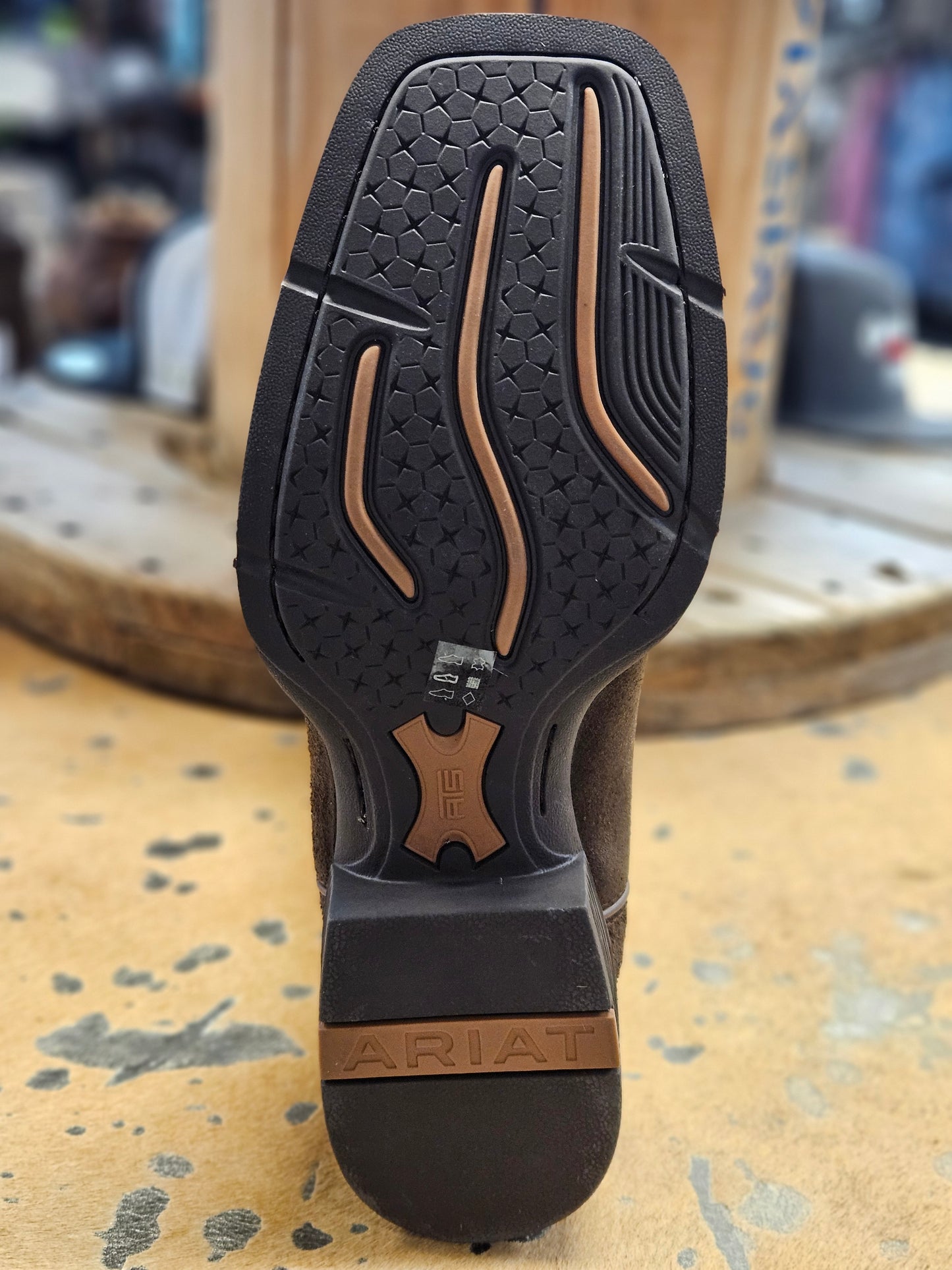 ARIAT MENS SPORT RIDER AGED SMOKEHOUSE/VINTAGE OAK