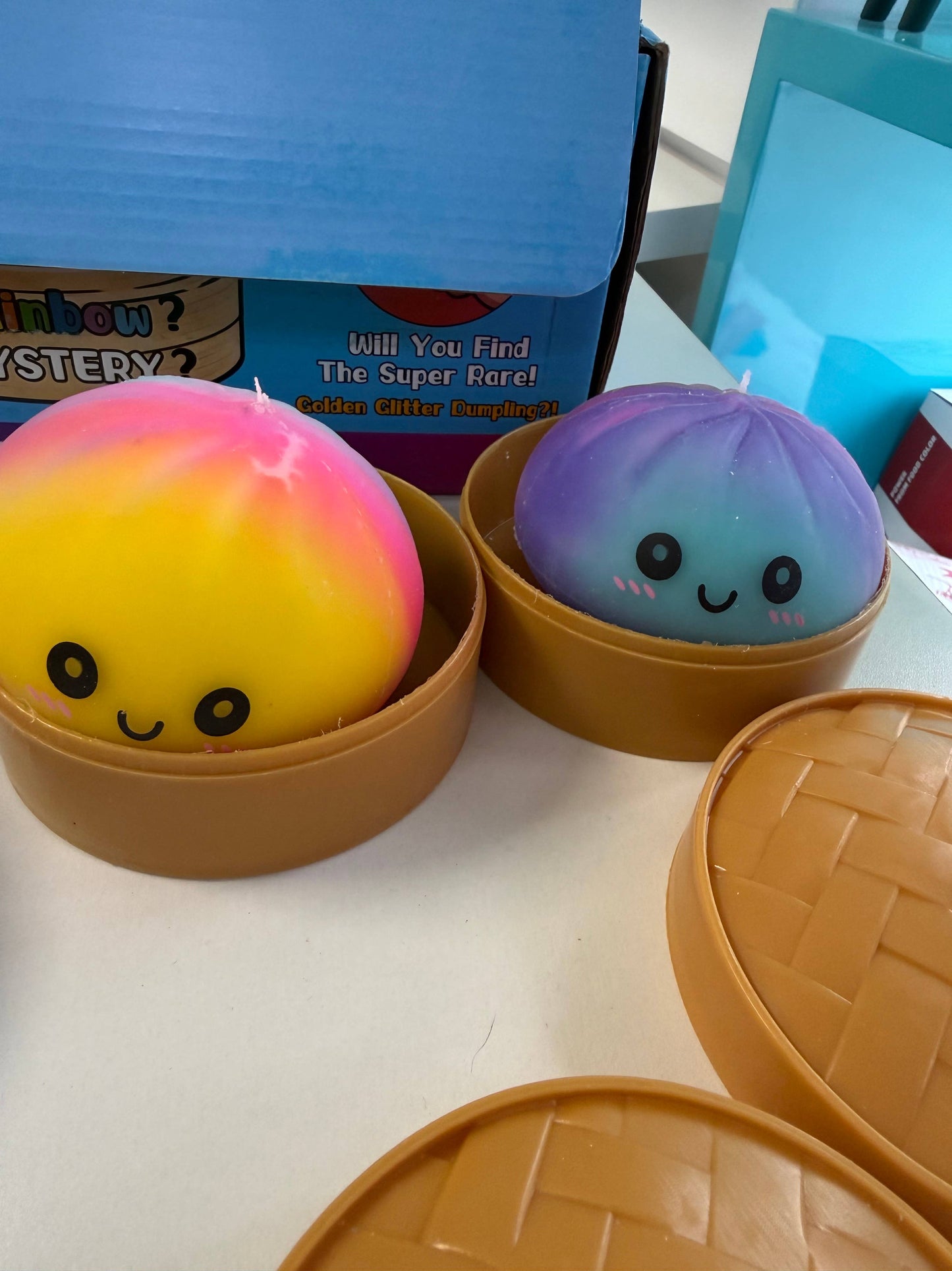 The Viral Squishy Dumpling- Rainbow Edition