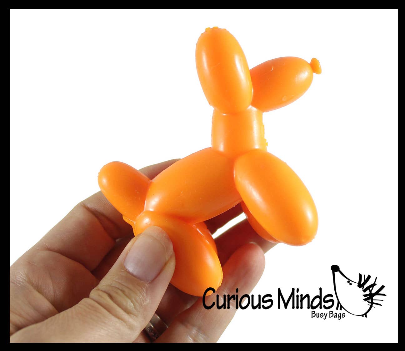 1 Mini Balloon Dog Doh Filled Stress Ball - Cute Squishy