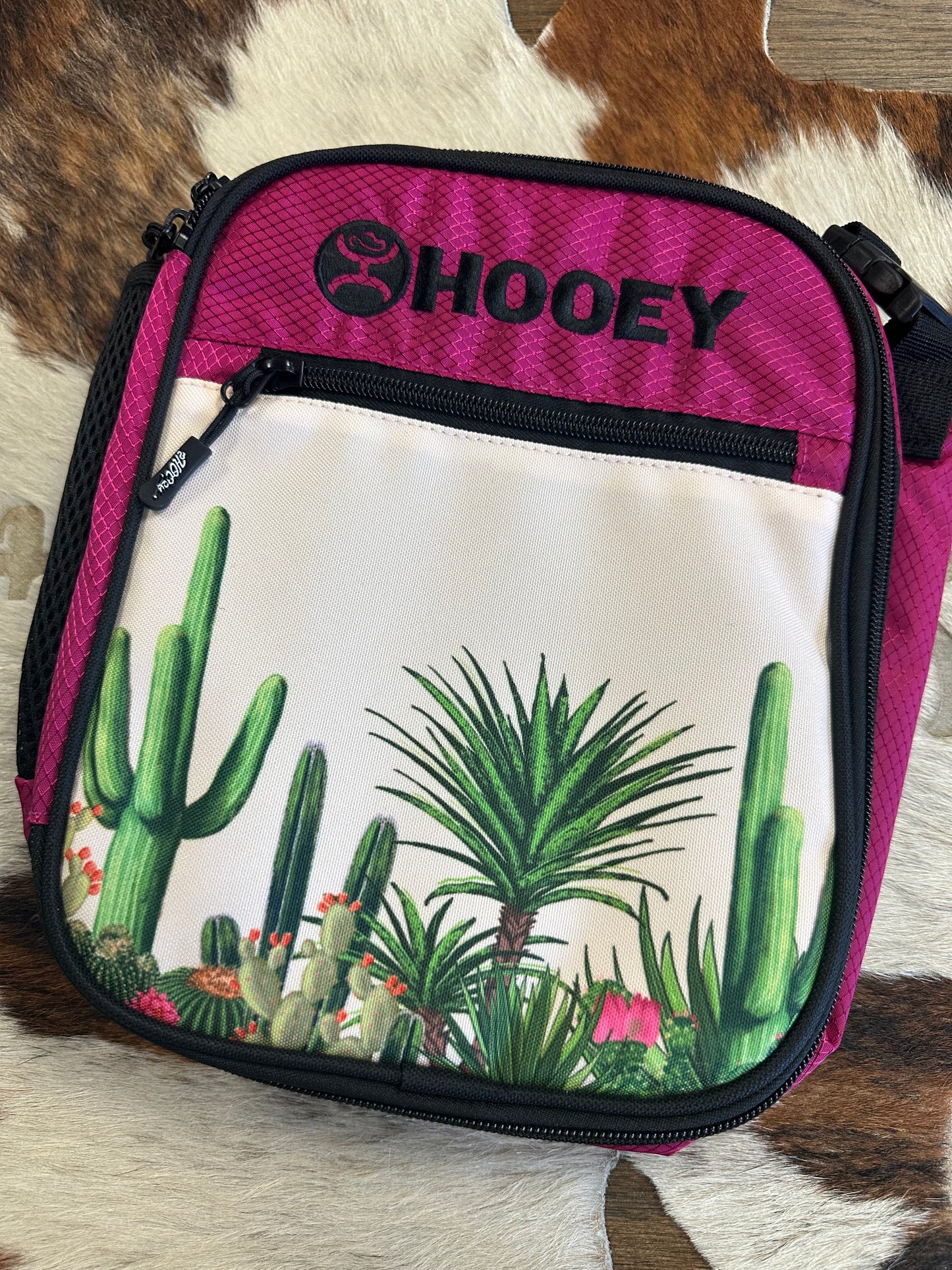 Hooey Lunch Box CACTUS/PINK/BLACK