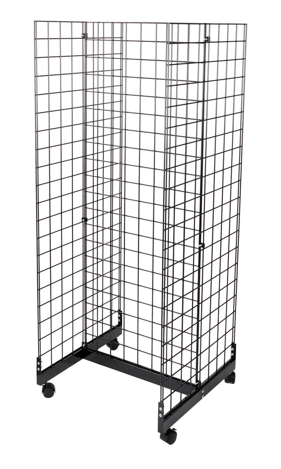 2' x 2' Black Grid Gondola Unit
