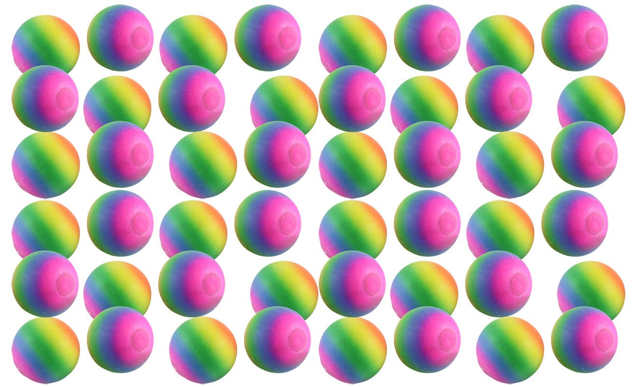 1.75" Rainbow Doh Filled Stress Ball - Glob Balls Squishy OT