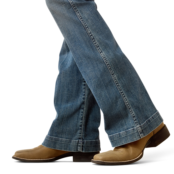 Ariat High Rise Vera Slim Trouser Jeans - greyson