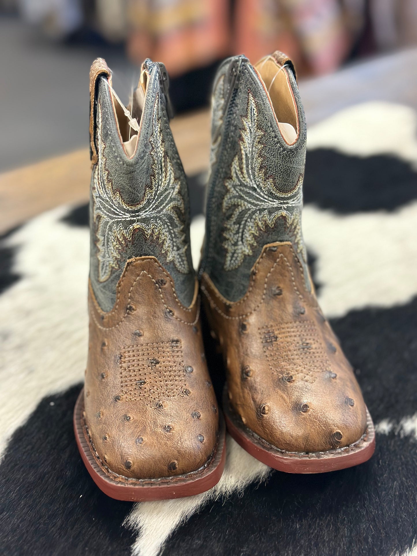 ROPER KIDS HENRY BROWN BOOTS (TODDLER/LITTLE KIDS)