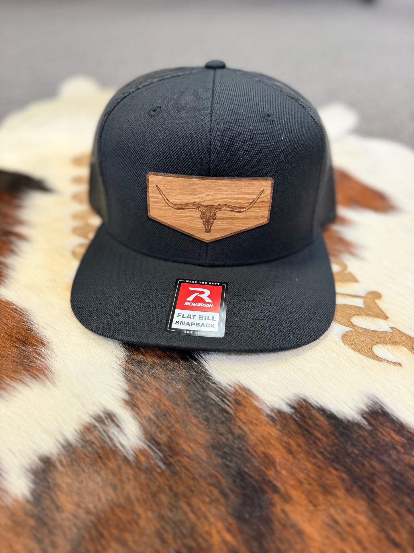UNION STANDARD BLACK STEER PATCH HAT