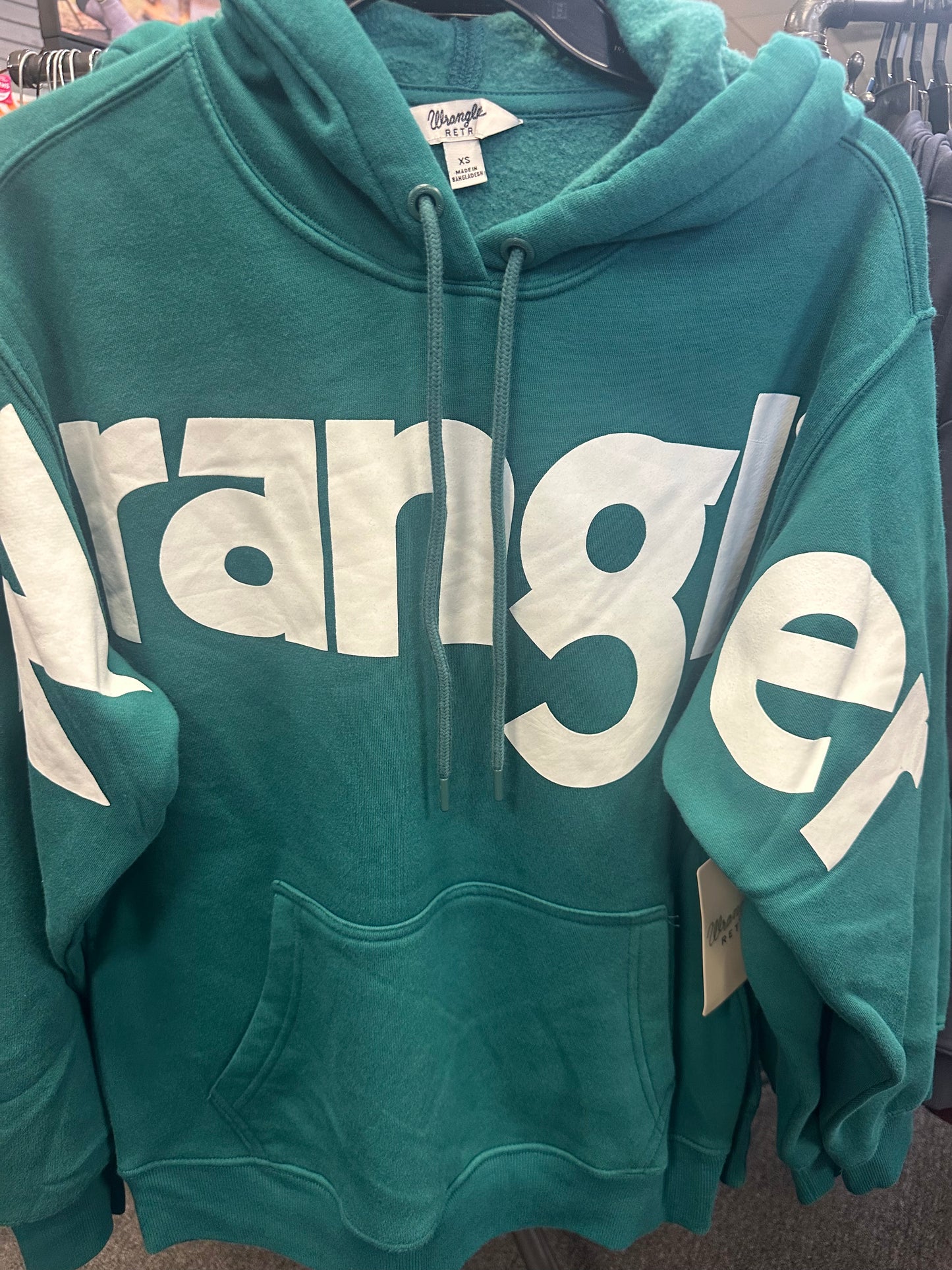 Wrangler Womens Bold Logo Hoodie