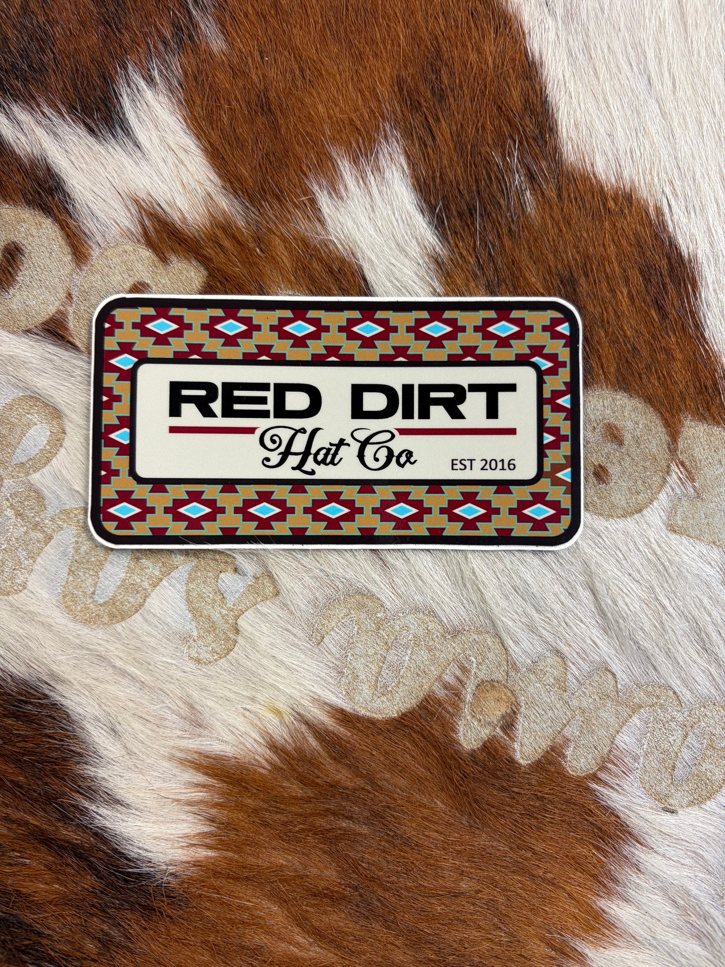 RED DIRT HAT CO STICKER