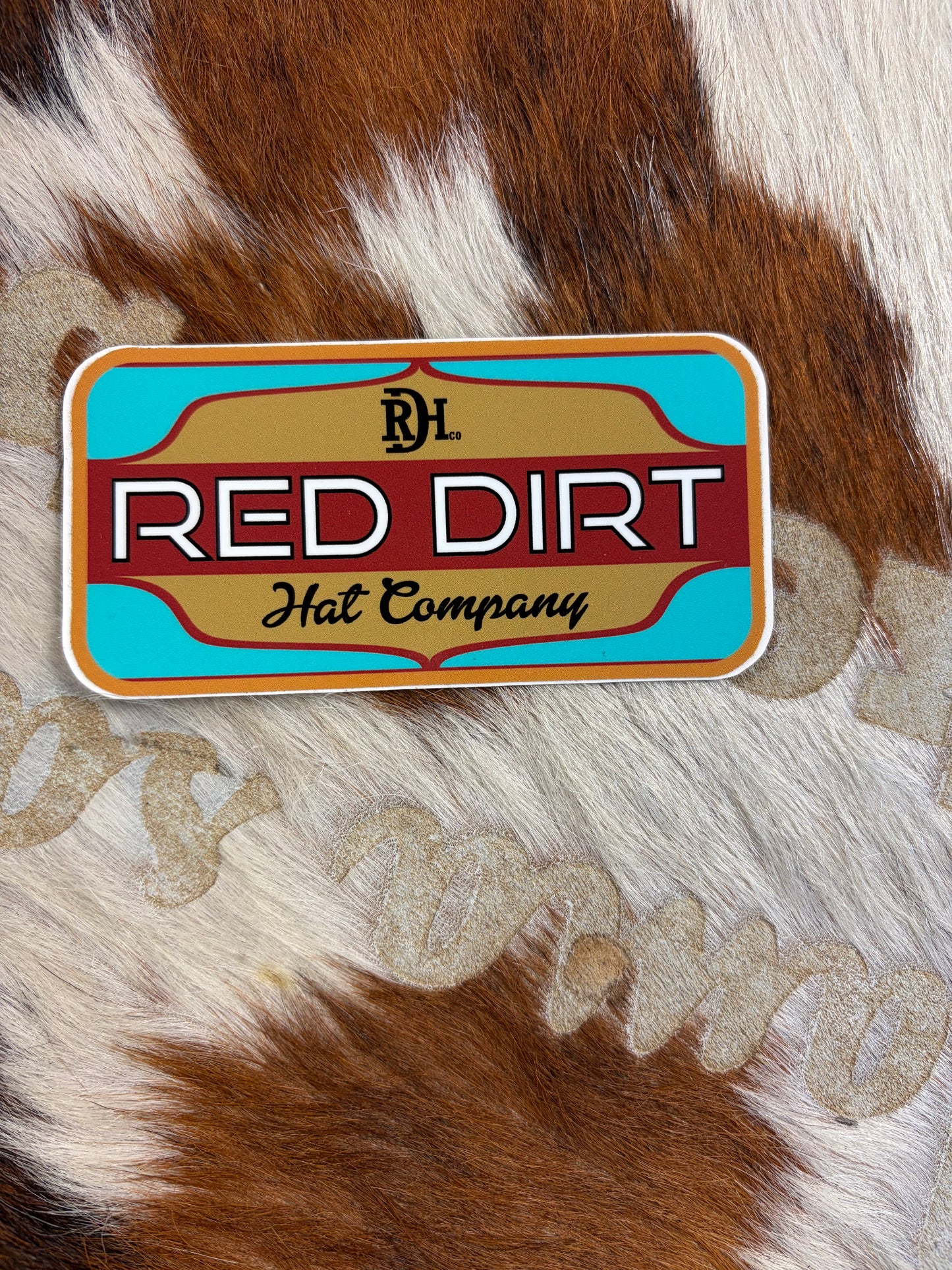RED DIRT HAT CO STICKER