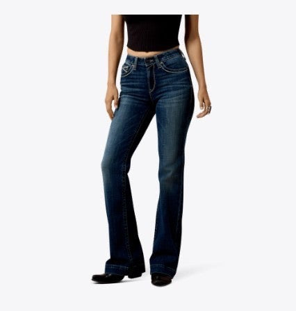 Ariat 10079240 Women's HR Teresa Slim Trouser Jean Decatur