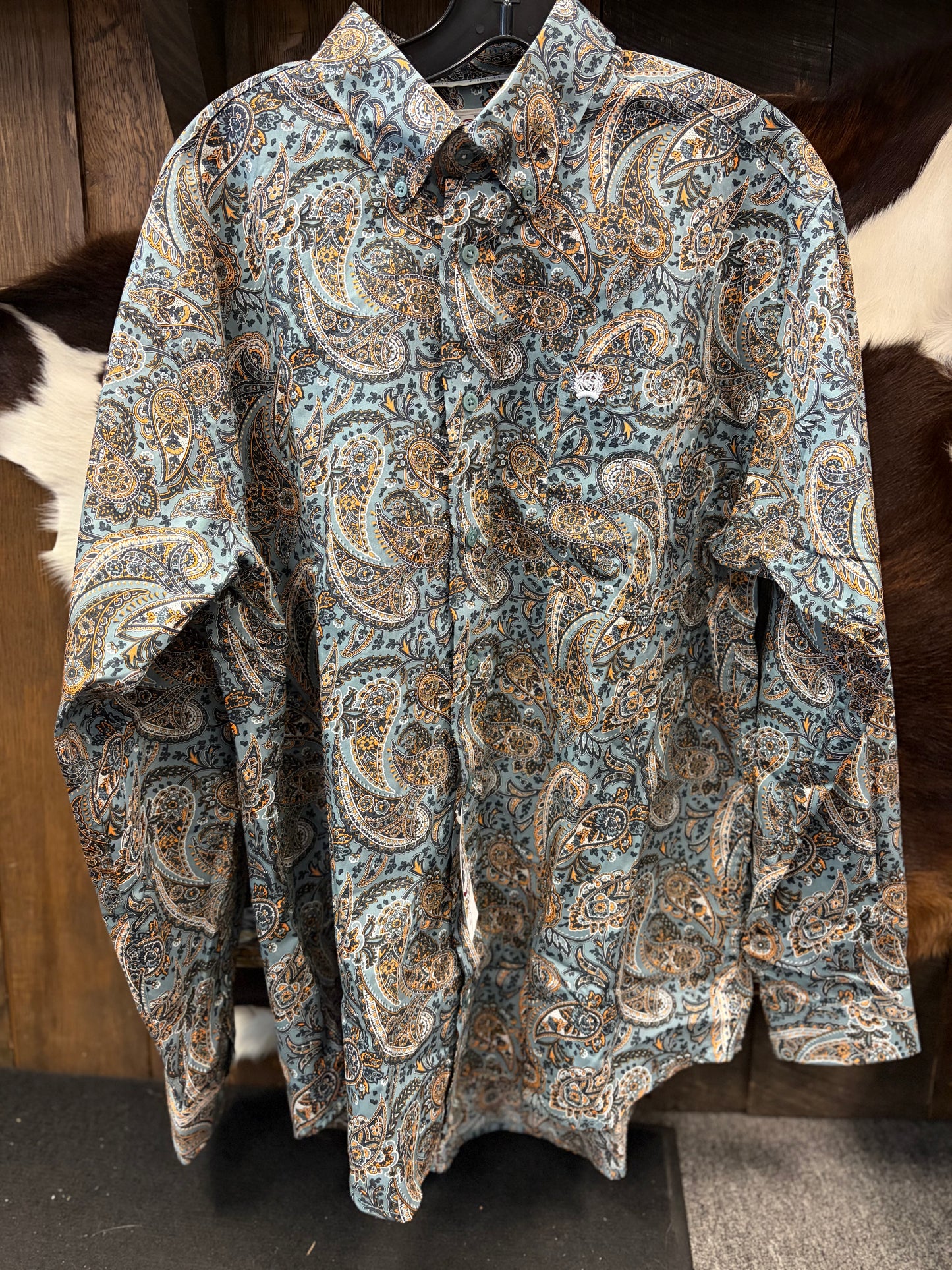 Cinch Men's Classic Fit Button-Down Western Shirt