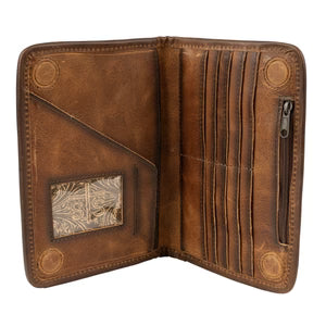 STS COWHIDE MAGNETIC WALLET