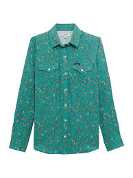 Wrangler Women's Performance Aria Button Down Shirt