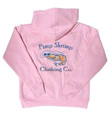 PIMP Youth Light Pink Hoodie