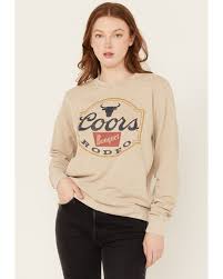 Coors Women's Banquet Logo Crewneck Sweatshirt-47-221-155