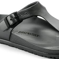 Birkenstock Gizeh Essentials EVA Metallic Anthracite