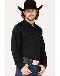 KIMES RANCH MENS BLACKOUT DRESS SHIRT