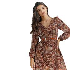 WRANGLER WOMENS RETRO PUNCHY DRESS - 112353151