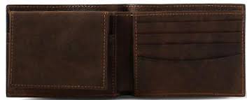 Ariat Bifold Men's Wallet Logo Brown