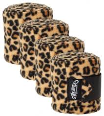 WEAVER Polo Leg Wraps, 4-Pack-LEOPARD