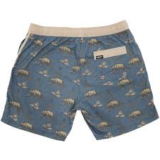 Hooey "Breaker" Blue Hog Print Board Short