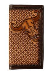 3D COW SKULL RODEO WALLET D250015302