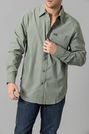 KIMES RANCH PINE LINVILLE LONG SLEEVE DRESS SHIRT