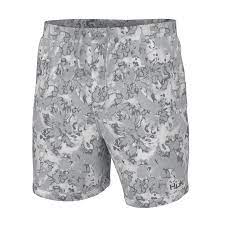 HUK MENS PURSUIT BOARDSHORT FIN FLATS