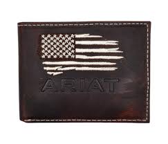 ARIAT BIFOLD AMERICAN FLAG WALLET
