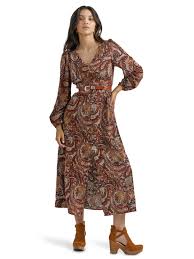 WRANGLER WOMENS RETRO PUNCHY DRESS - 112353151