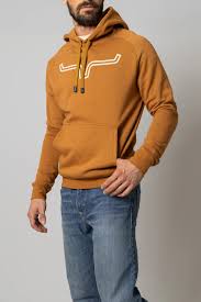 KIMES RANCH MENS Outlier Hoodie-WW BROWN