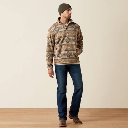 ARIAT Men's Caldwell 1/4 Zip Sweatshirt