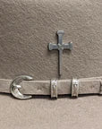 AMERICAN HAT MAKER Raised Cross | Magnetic Hat Pin