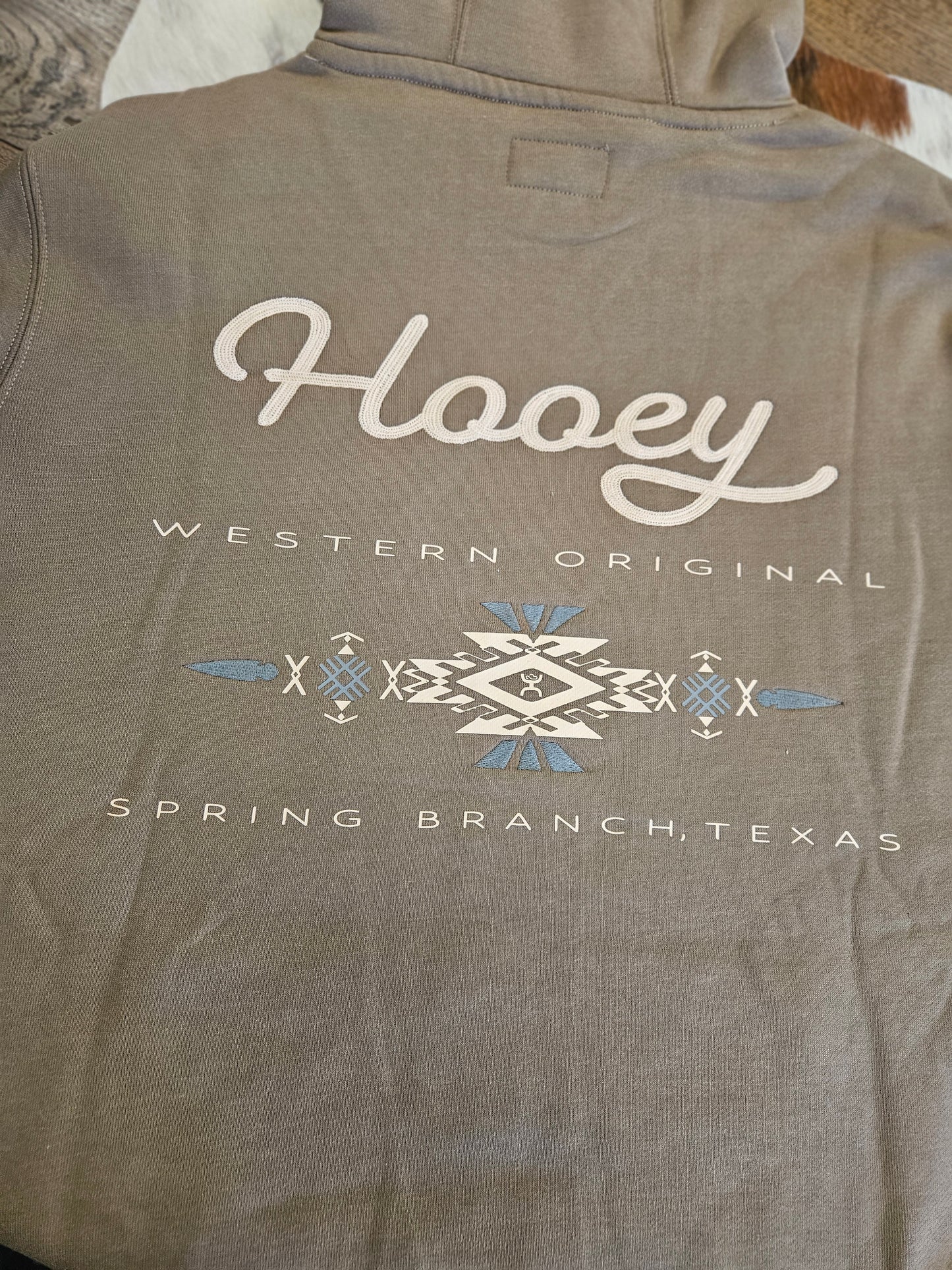 HOOEY MENS PEYOTE SHITAKE BROWN HOODY