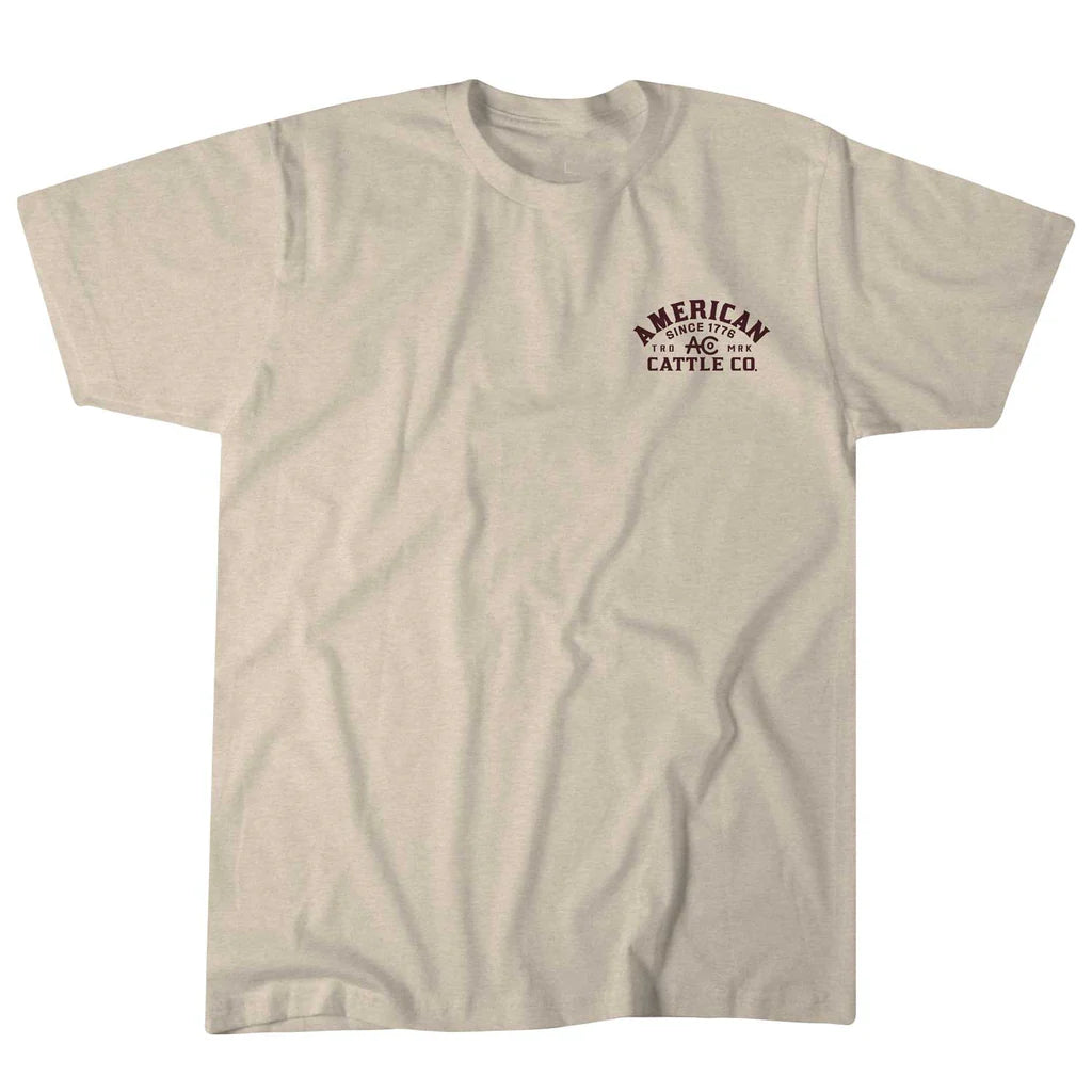 AMERICAN CATTLE CO SHADOWHORN TEE