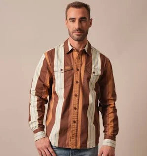 KIMES RANCH MEN'S ZACH TOP NOXX DARK BROWN