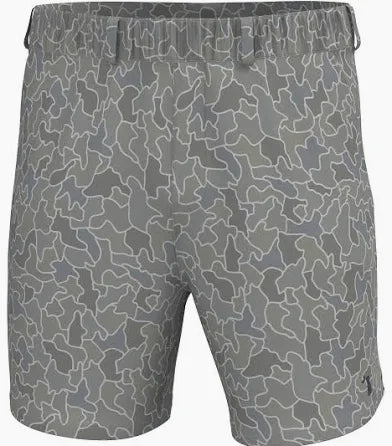 LOCAL BOY MEN'S VOLLEY SHORTS- COBBLESTONE GREY
