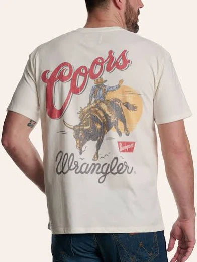 Wrangler x Coors Off-White Beer Jacket Graphic T-Shirt