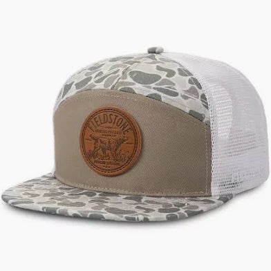 FIELDSTONE 7 Panel Marsh Camo Preserve Hat (RH-247)