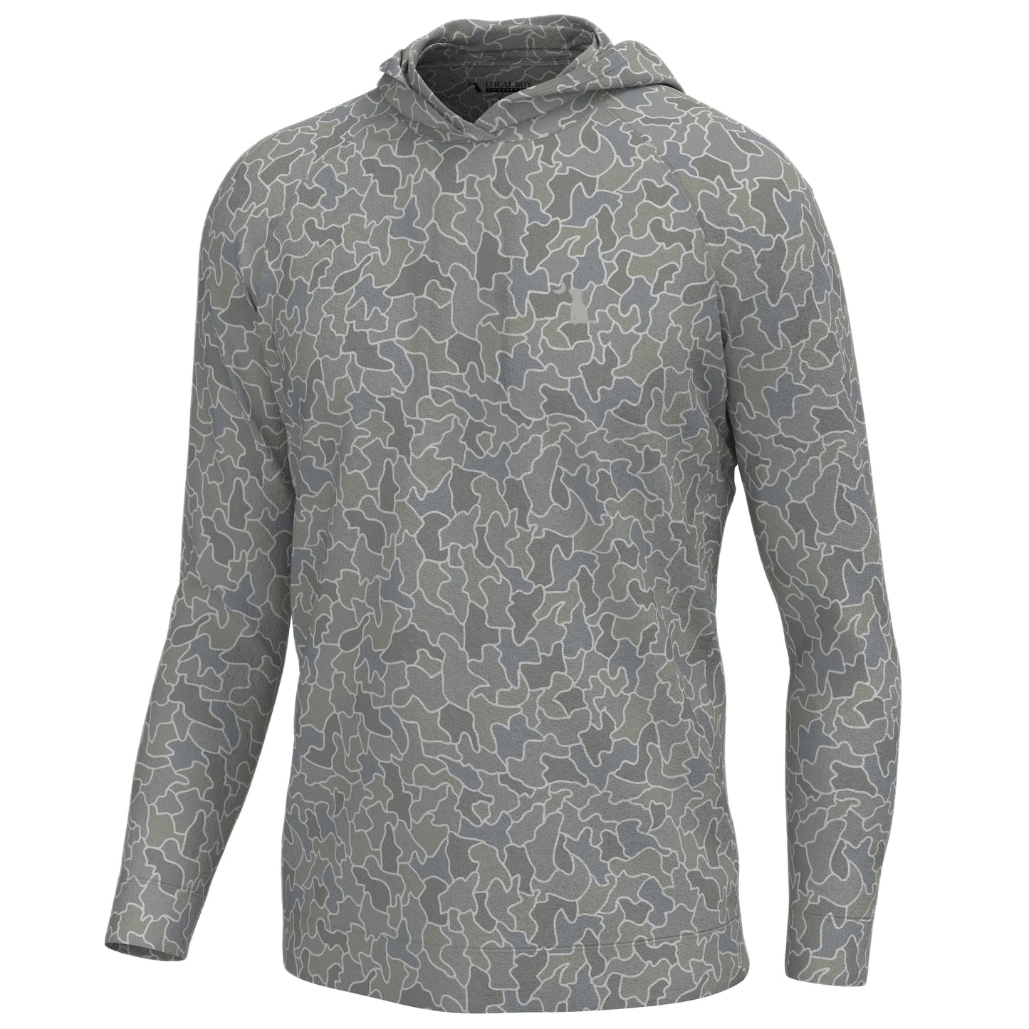LOCAL BOY Youth Hemlock Hoodie Cobblestone Gray