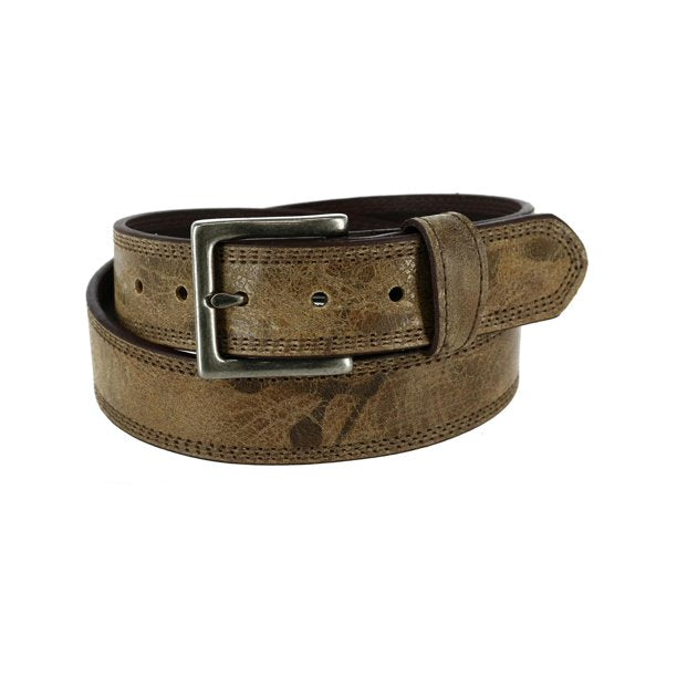 HICKORY CREEK TAN ANTIQUED LEATHER BELT