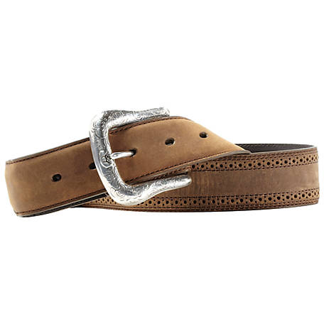 ARIAT MENS BASIC WESTERN BELT (BROWN)